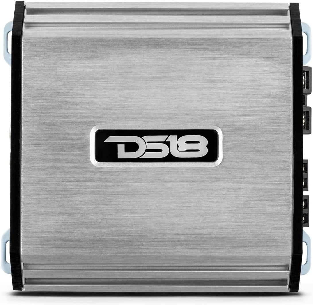 DS18, DS18 S-1500.4D/SL Car Audio Amplifier 4 Channel, Full Range, Class D, 1500 Watts (Silver)