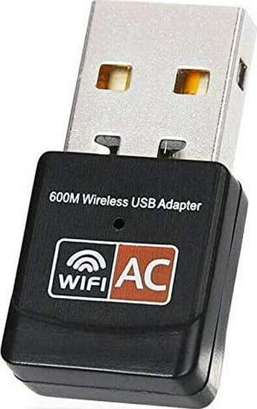 Timetech, Dual Band 600Mbps USB WiFi Wireless Dongle AC600 LAN Network Adapter 2.4Hz 5GHz