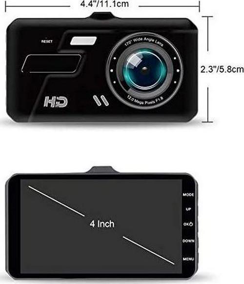 DBzon, Dual Dash Camera 4 LCD Display