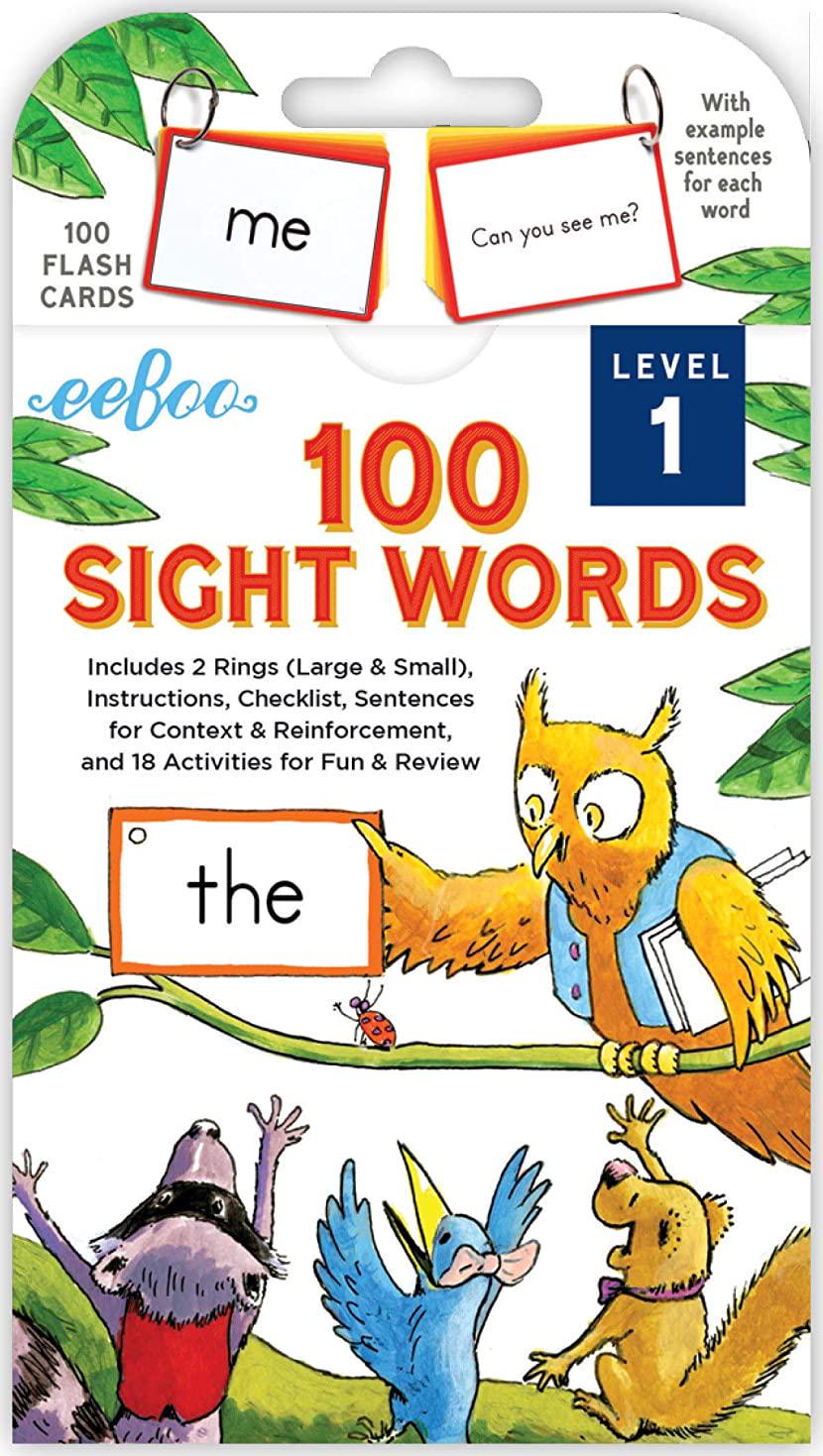 eeBoo, EEBOO 101 Sight Words Level 1, 1 EA