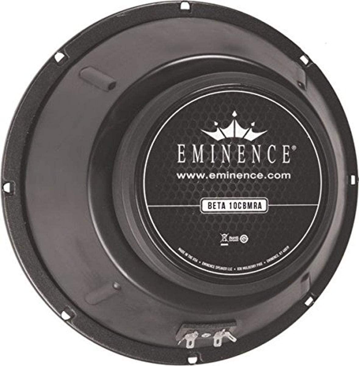 EMINENCE, EMINENCE BETA10CBMRA 10-Inch American Standard Series Speakers, Closed Back Mid-Range