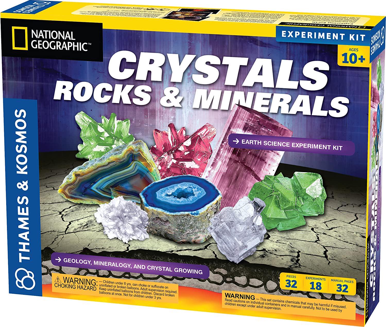 THAMES & KOSMOS, Earth Science Crystals, Rocks, and Minerals