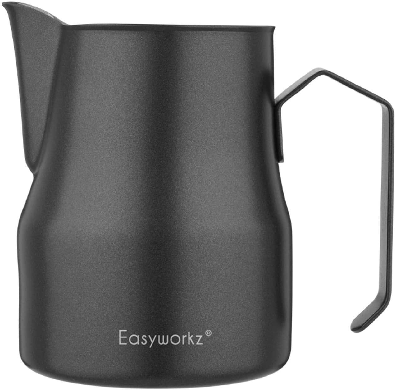 Easyworkz, Easywork Espresso Steaming Pitcher 450ml Stainless Steel Coffee Frothing Picther Milk Jug Cup Cappuccino Latte Art Cup