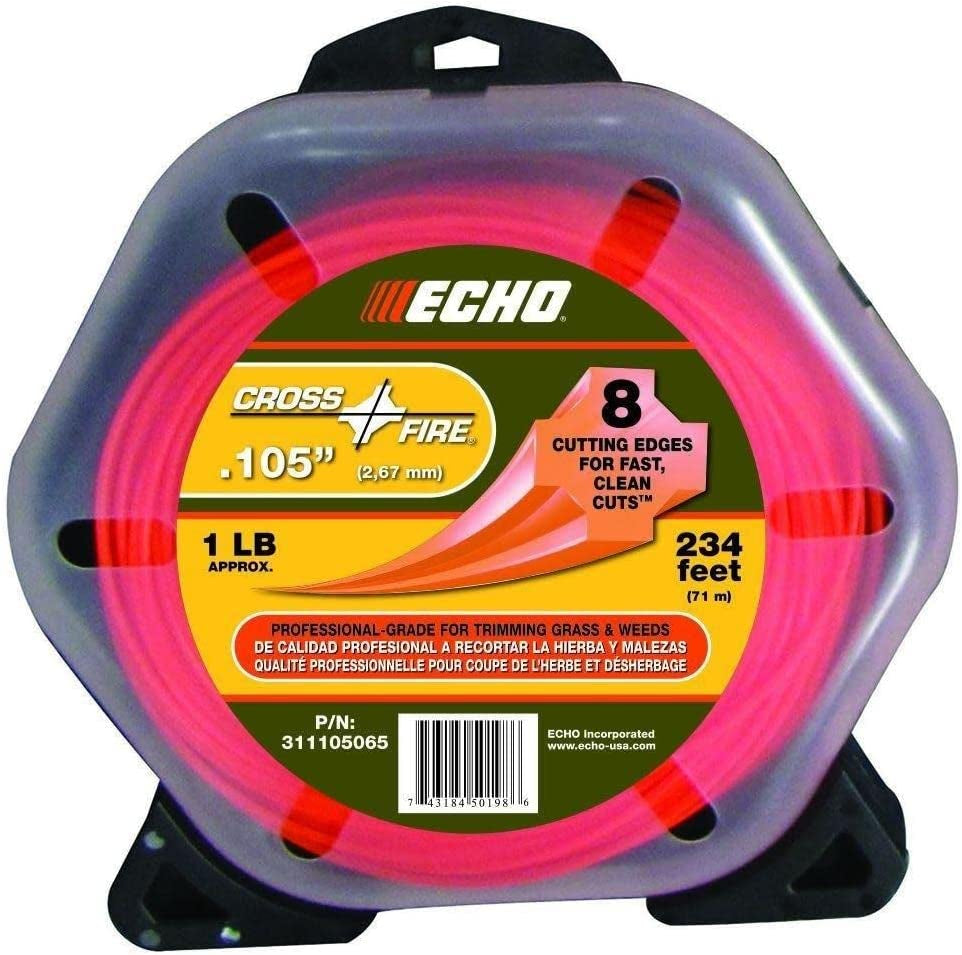 Echo, Echo 311105065 Cross Fire .105" Trimmer Line - 234' Feet