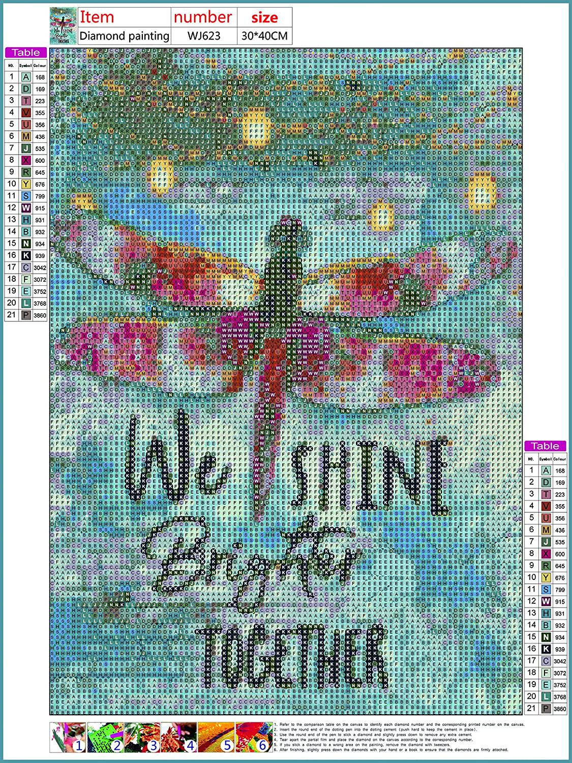 Eiflow, Eiflow Diamond Painting Art Kits for Adults Dragonfly,12X16in Full Round Drill Embroidery Kits Paint by Diamonds DIY Art Craft for Wall Decor - We Shine Brighter Together