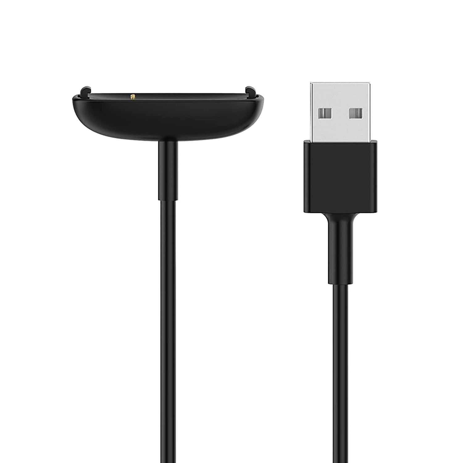 Electro-weideworld, Electro-weideworld Charger for Fitbit Inspire 2/Ace 3, USB Charging Cable Cord Charging Dock Charger Stand, 1M