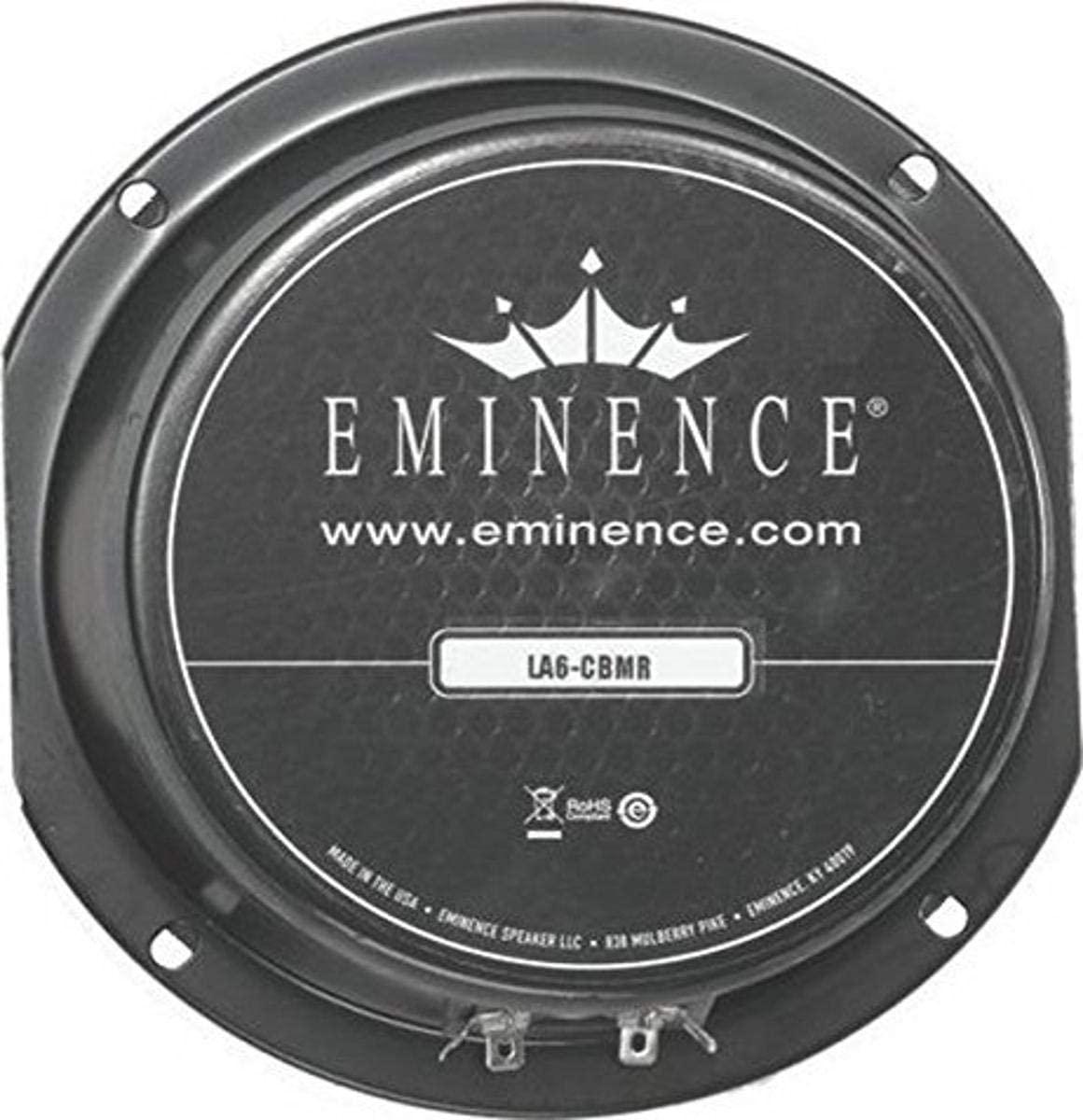 EMINENCE, Eminence American Standard LA6-CBMR 6 Midrange Pro Audio Speaker, 150 Watts at 8 Ohms