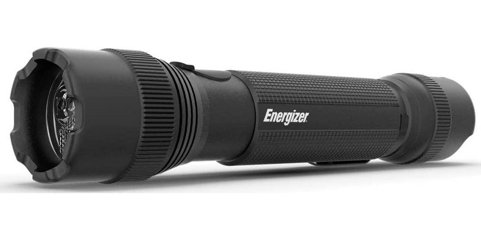 Energizer, Energizer LED Tactical Metal Flashlight, Ultra Bright 700 High Lumens, Durable Aircraft-Grade Metal Body, IPX4 Water-Resistant, 4 Modes, Rechargeable Flashlight Option