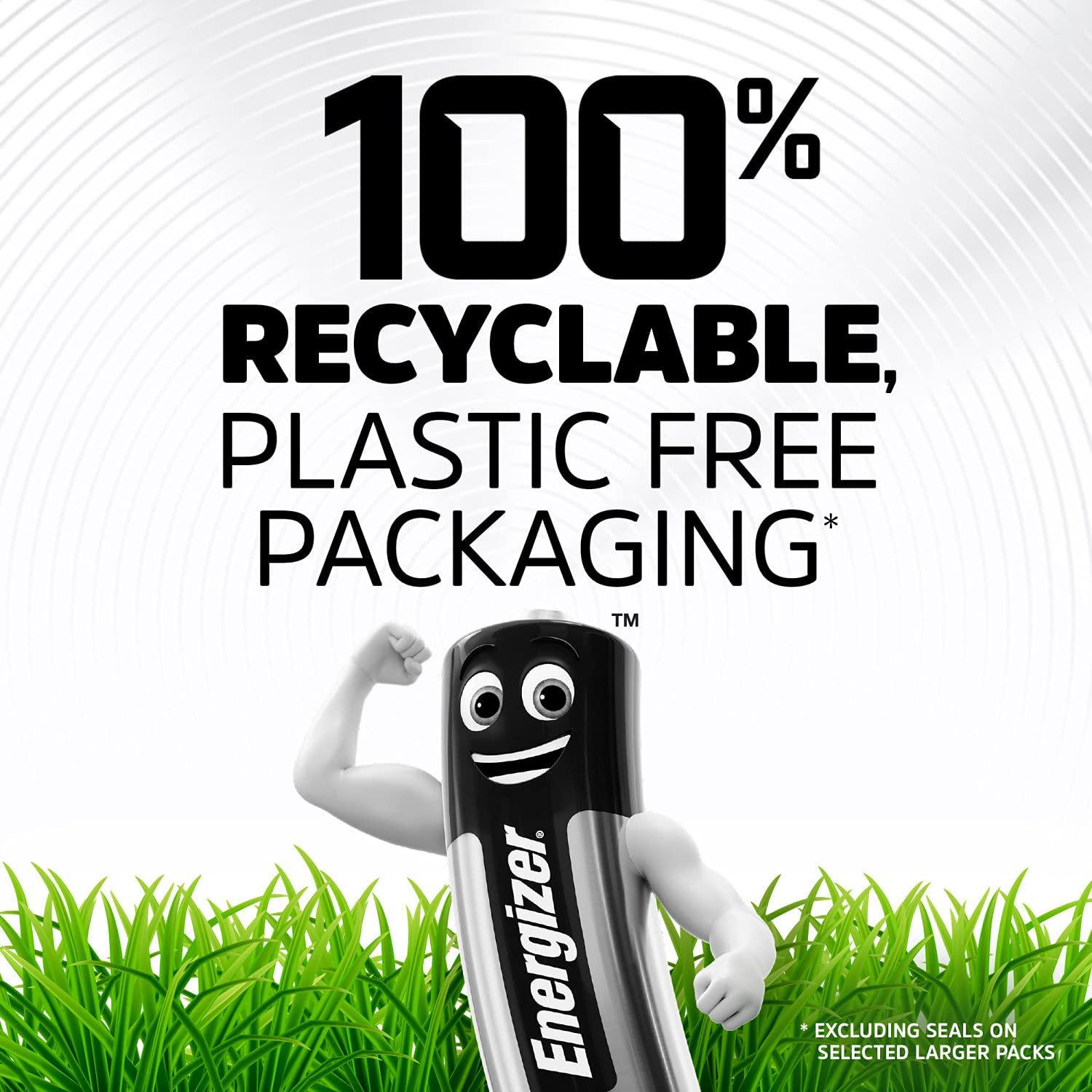 Energizer, Energizer Rechargeable Batteries AA, Recharge Power Plus, Pack of 16