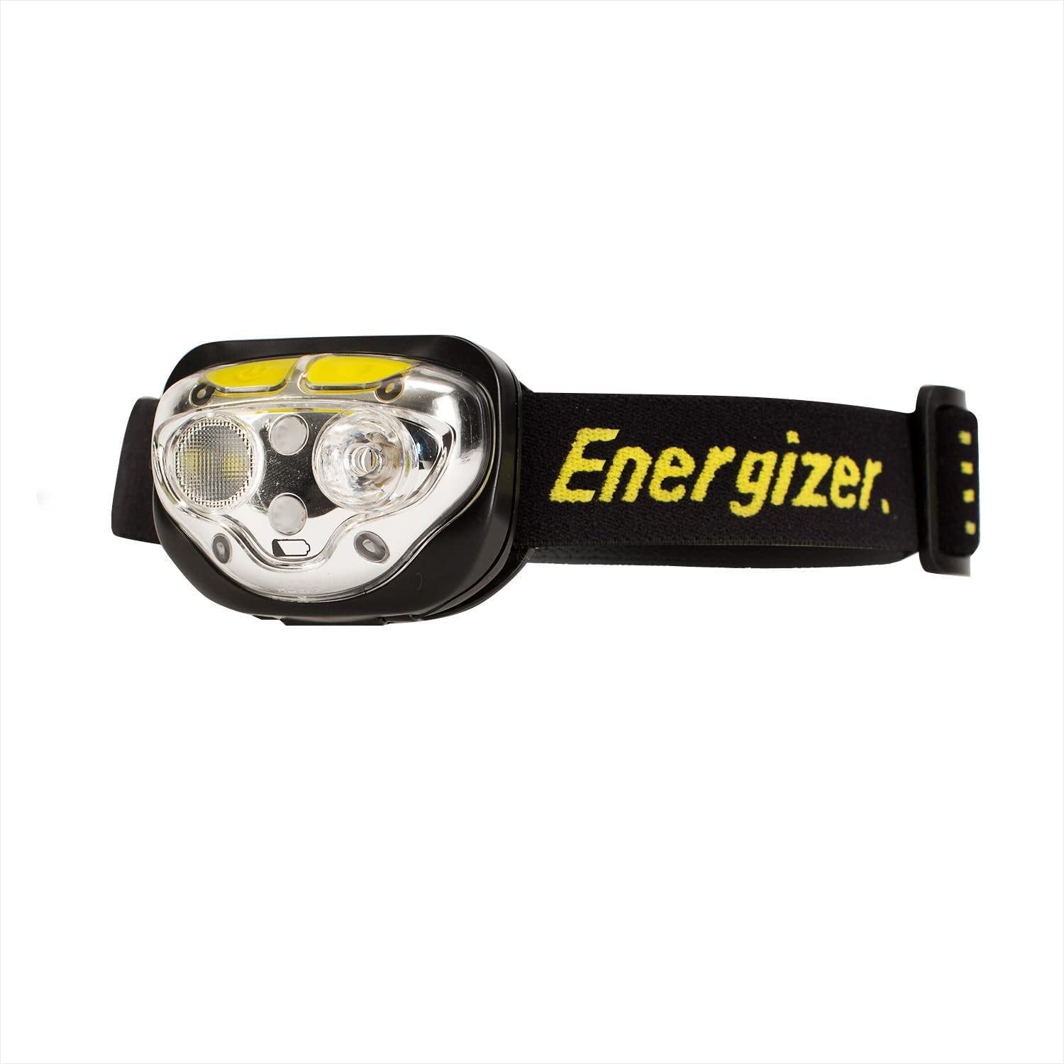 Energizer, Energizer Vision LED Headlamp Flashlight, 400 High Lumens, IPX4 Water Resistant, Multiple Modes, Best Headlight for Camping, Running, Outdoors, Emergency Light, Rechargeable or Battery-Powered