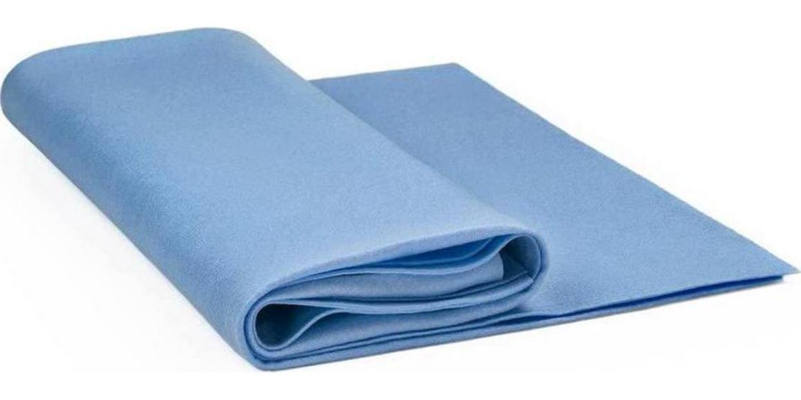 EOVEA, Eovea - Acrylic Felt Fabric - 72 Inch Wide -1.6mm Solid Thick Felt Fabric by The Yard - Craft Supplies - Sewing, Cushion and Padding, DIY Arts and Crafts, Cloth (Baby Blue, 1 Yard)
