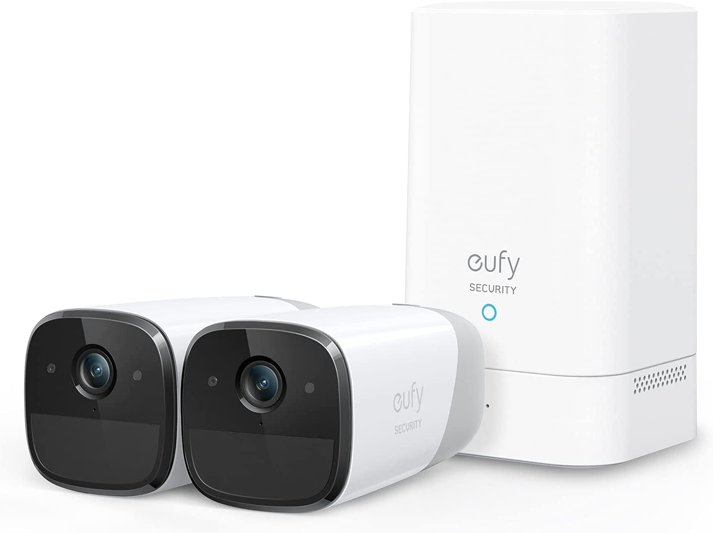 Eufy, Eufy Security by Anker Eufycam 2 Pro Wireless Home Security Camera System, 365-Day Battery Life, Homekit Compatibility, 2K Resolution, IP67 Weatherproof, Night Vision, 2-Cam Kit