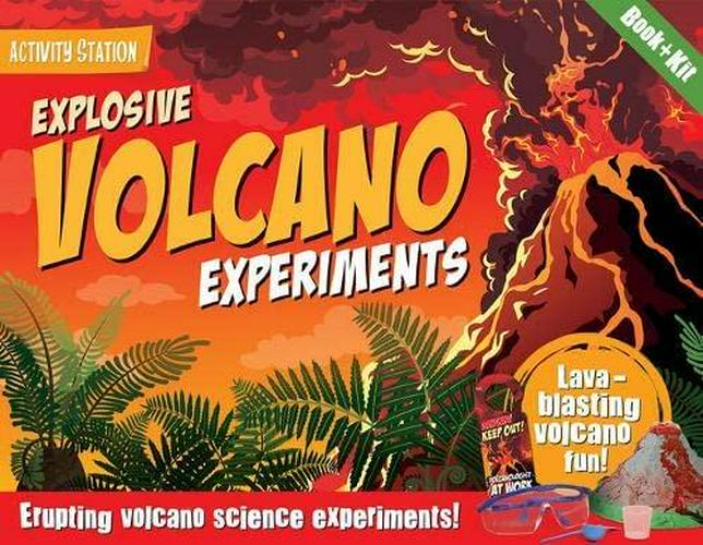 by Susie Linn (Author), Sally Hopgood (Illustrator), Explosive Volcano Experiments Activity Station