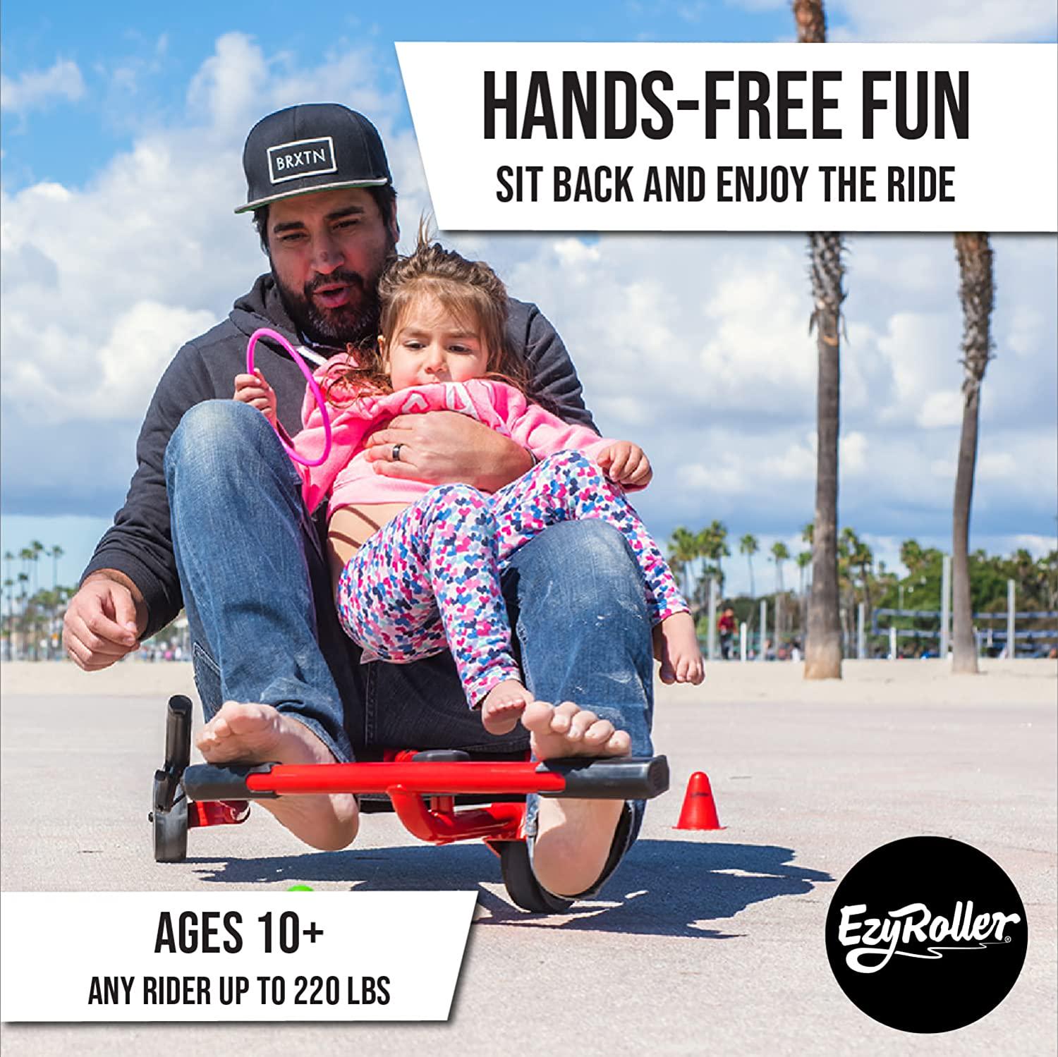 EzyRoller, EzyRoller New Drifter Pro-X Ride on Toy for Kids or Adults, Ages 10 and Older Up to 200 lbs.