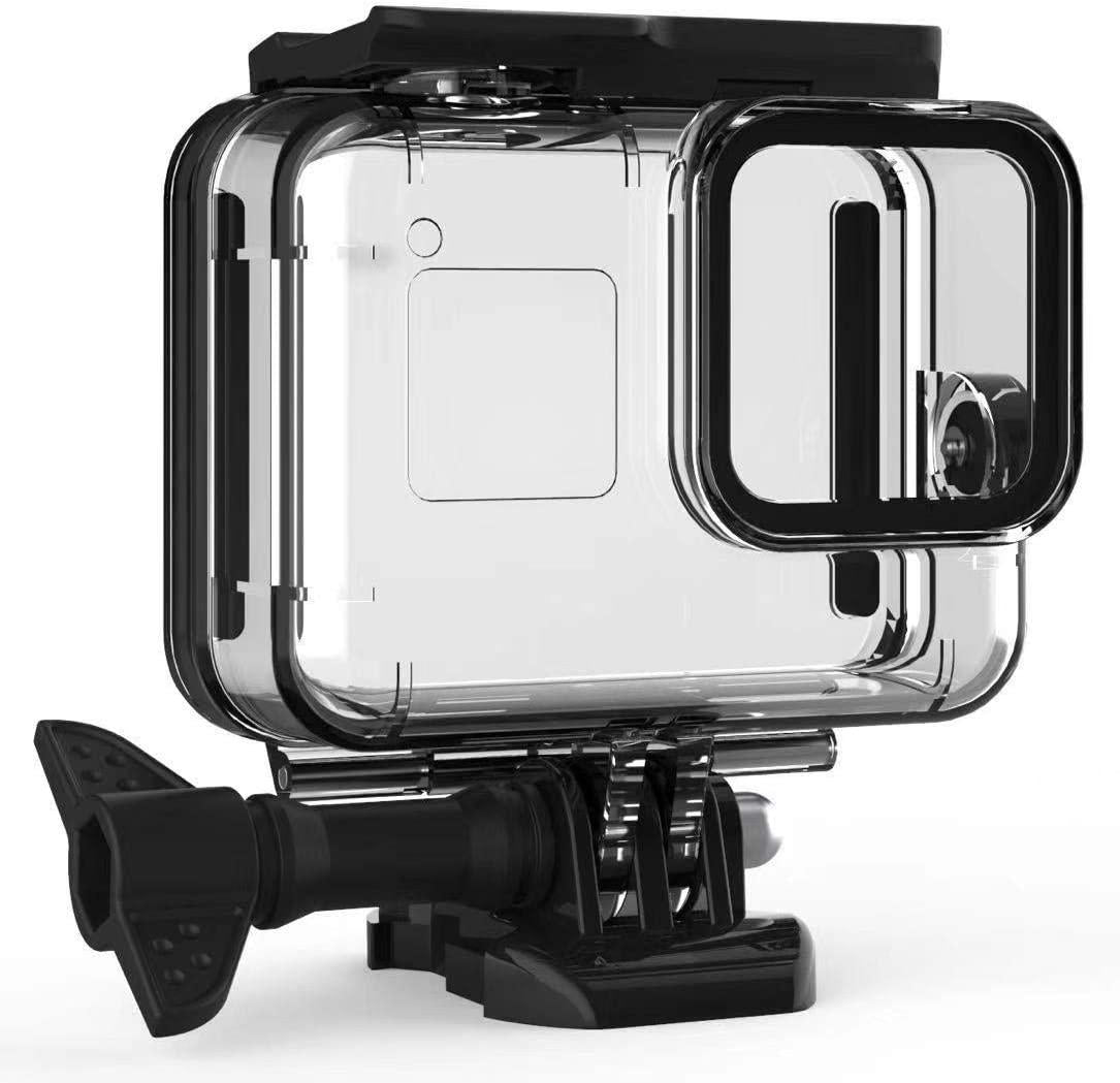 F1TP, F1TP Waterproof Case for GoPro Hero 7 Hero 6 Hero 5 Black/Hero (2018) GoPro Action Camera Underwater Diving Shell with Quick Release Mount and Thumbscrew.