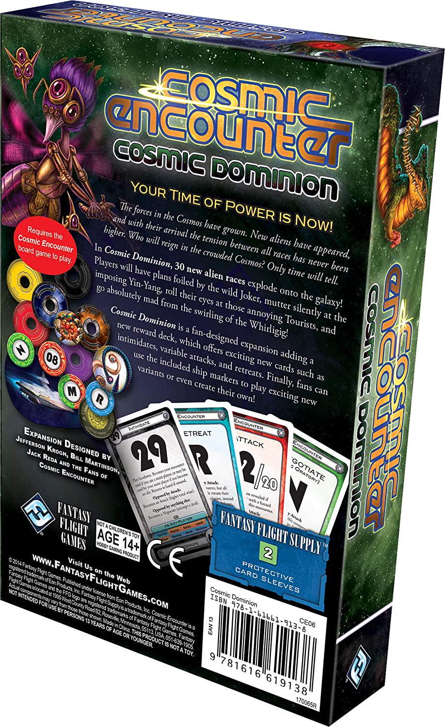 Fantasy Flight Games, Fantasy Flight Games Cosmic Encounter Cosmic Dominion Board Games