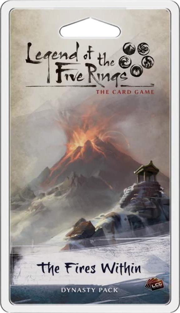Fantasy Flight Games, Fantasy Flight Games Current Edition Legend of The Five Rings Lcg The Fires Within Board Game