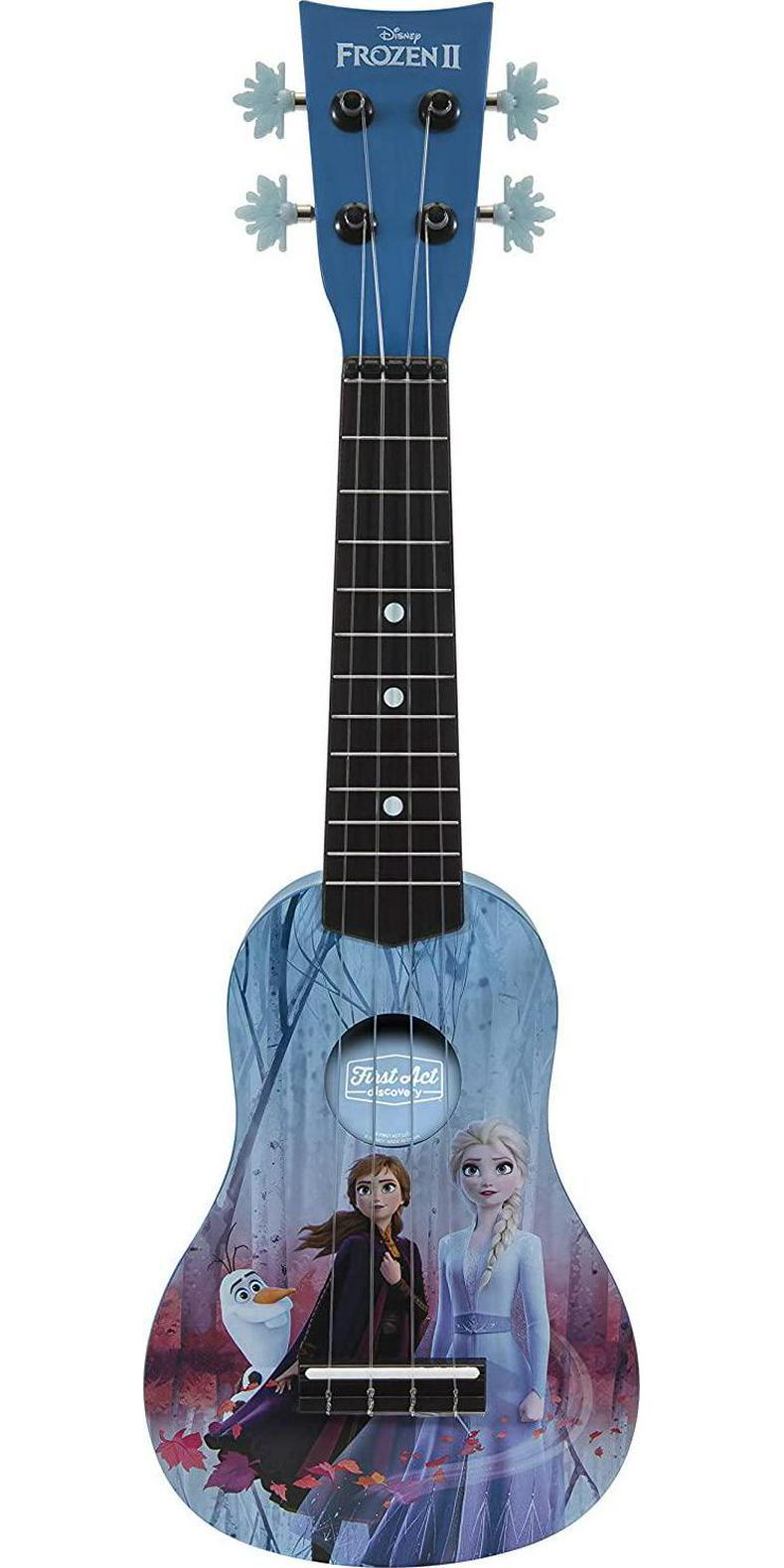 First Act Discovery, First Act Discovery Frozen 2 Ukulele (Small Kids Guitar with Four Strings)