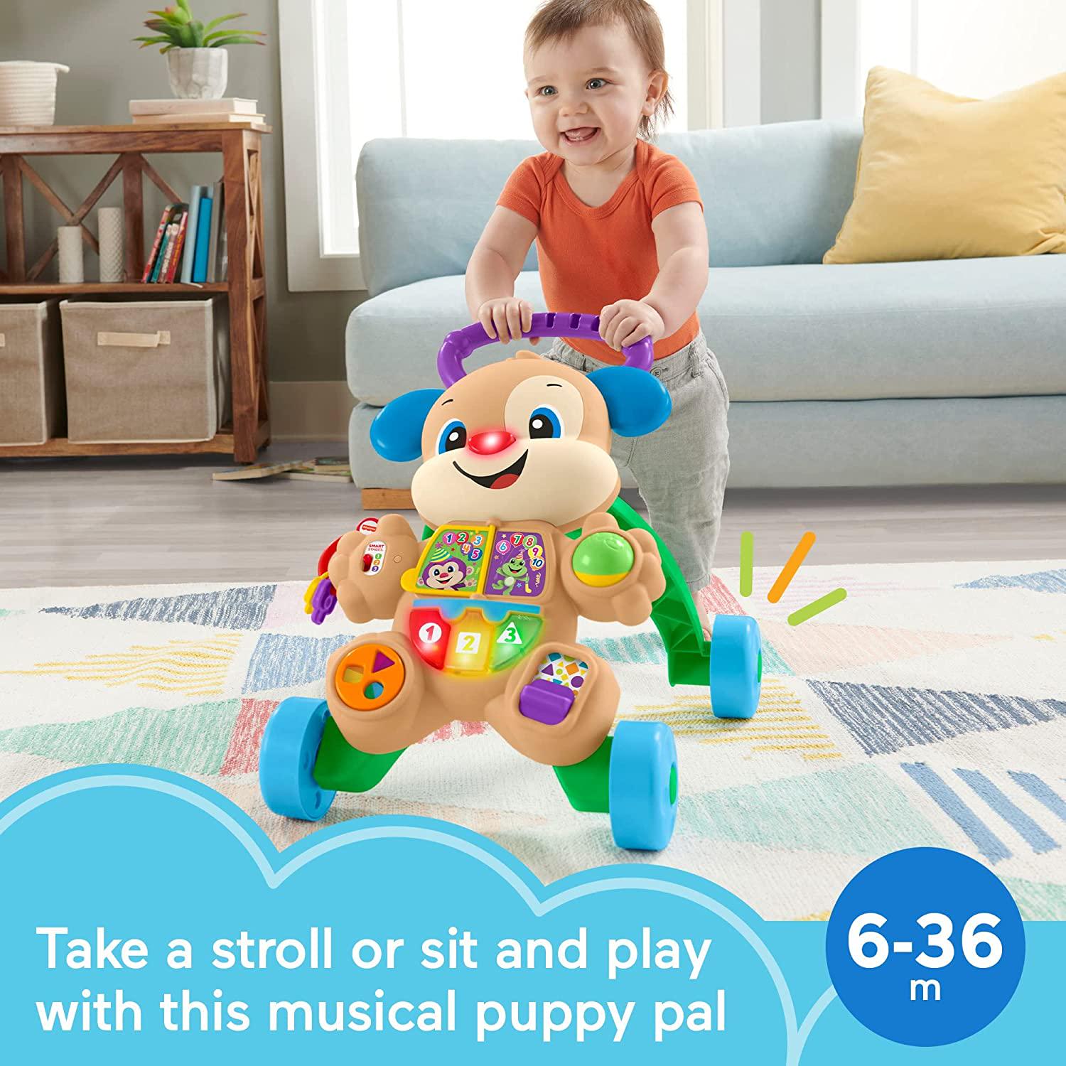 Laugh and Learn, Fisher-Price Laugh and Learn Smart Stages Learn with Puppy Walker