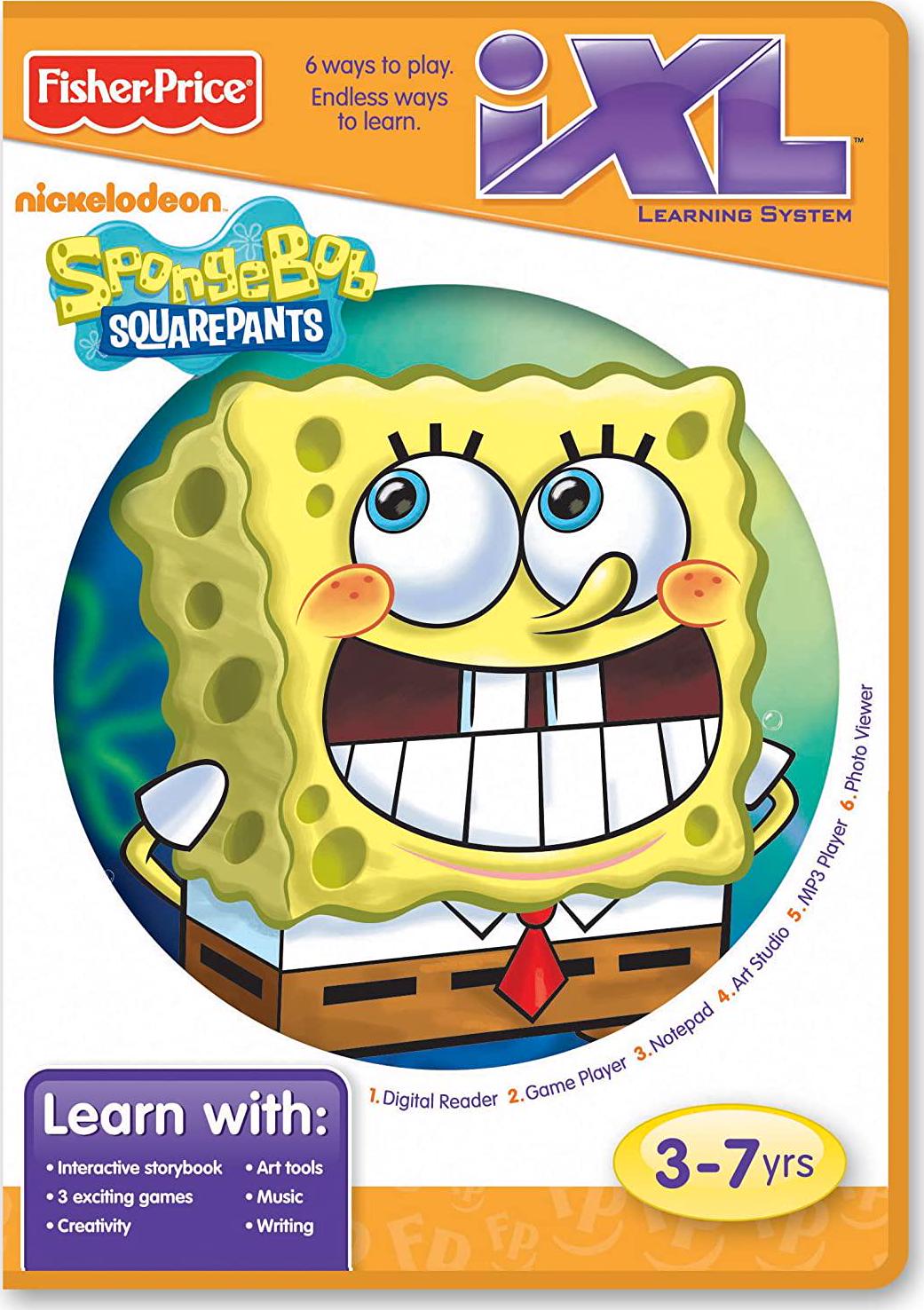 Nickelodeon, Fisher-Price iXL Learning System Software Spongebob Squarepants