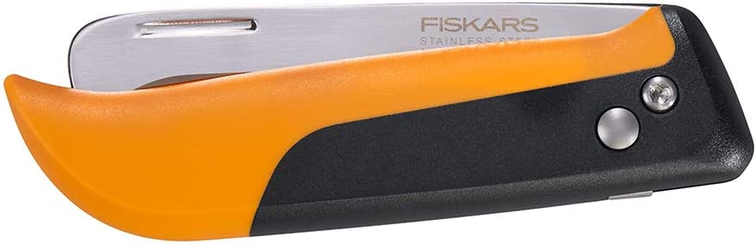 Fiskars, Fiskars 340140-1001 Folding Produce Harvesting Knife, Orange/Black