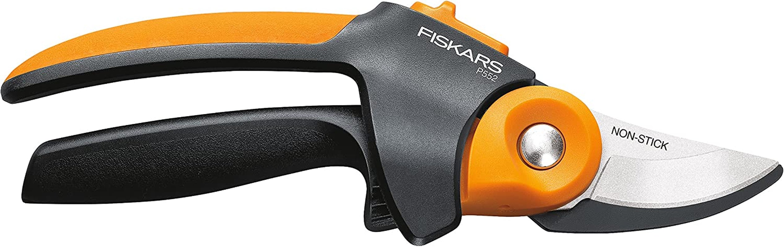 Fiskars, Fiskars 392791-1001 N/Aa Powergear2 Softgrip Pruner, Black/Orange