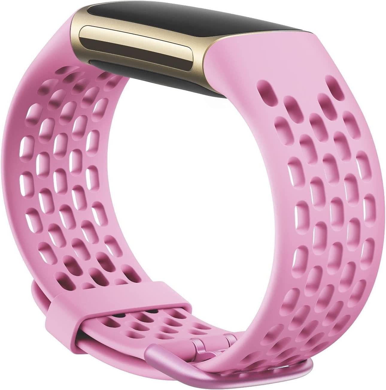 Fitbit, Fitbit Charge 5 Sport Band, Frosted Lilac, Small