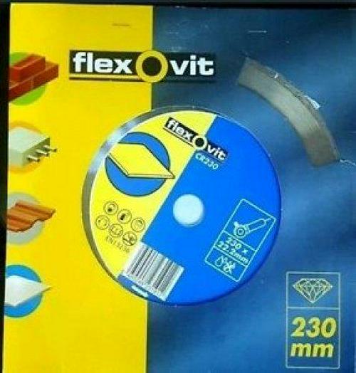 Flexovit, Flexovit 70184622052Â Disc Band Continuous Sintered, CR 230, 230Â mm D X 5Â mm L x 1.8Â mm E X 22.23Â mm AG