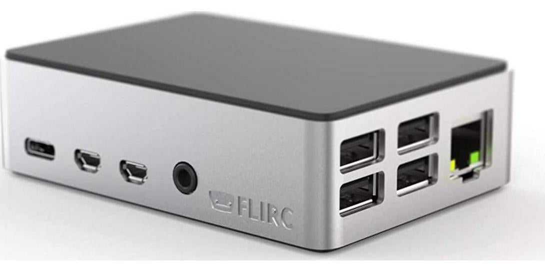Flirc, Flirc Raspberry Pi 4 Case (Silver)