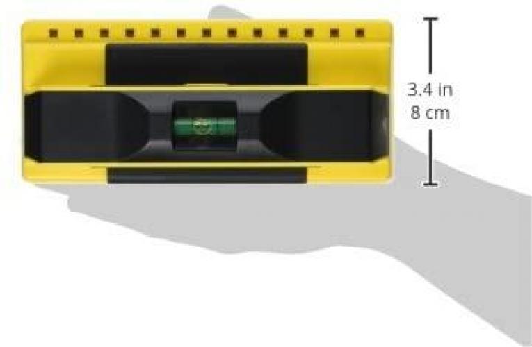 Franklin Sensors, Franklin Sensors FS710PRO ProSensor 710+ Professional Stud Finder with Built-in Bubble Level and Ruler, Yellow