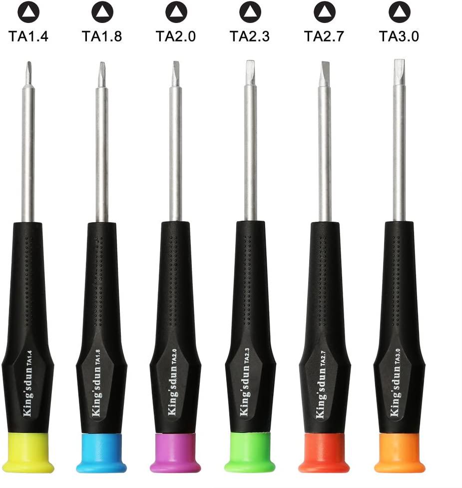 fixinus, Full Triangle Head Screwdriver Set For Electronic Toys, 7-Piece Triangle Security Screws Driver Tool Kit For Thomas McDonald's Toy Series Repair Battery Disassemble - Toys Triangle Driver Set