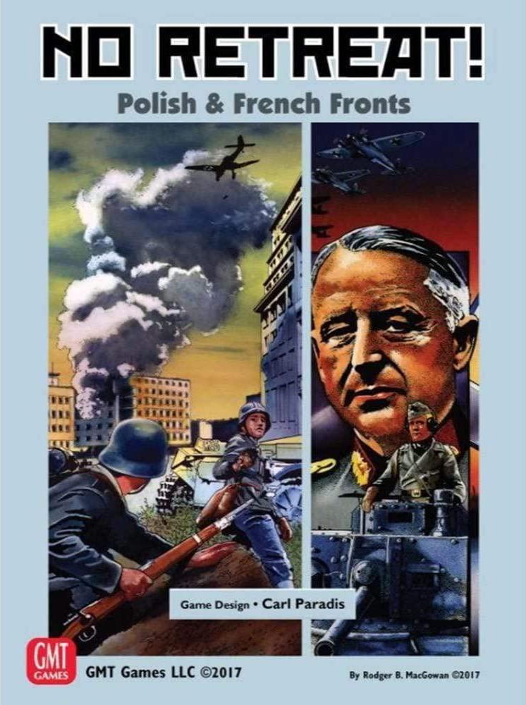 GMT, GMT No Retreat Polish and French Fronts Board Game