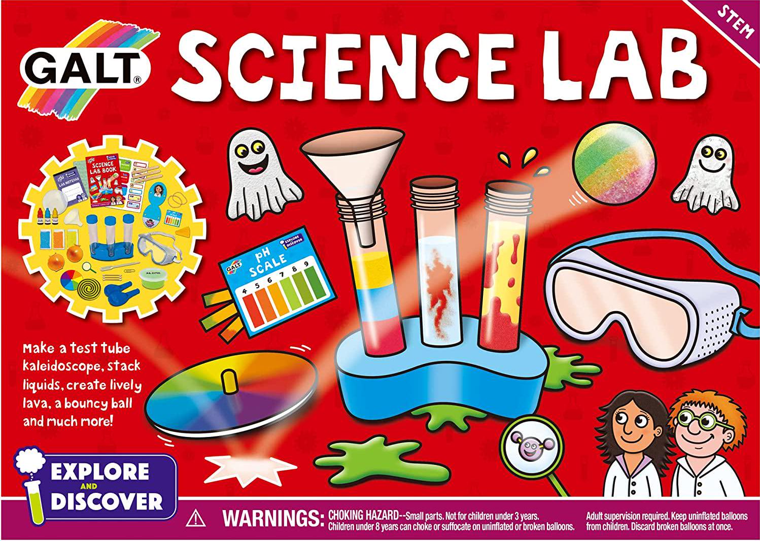 Galt, Galt Toys, Science Lab, Science Kit for Kids, Ages 6 Years Plus