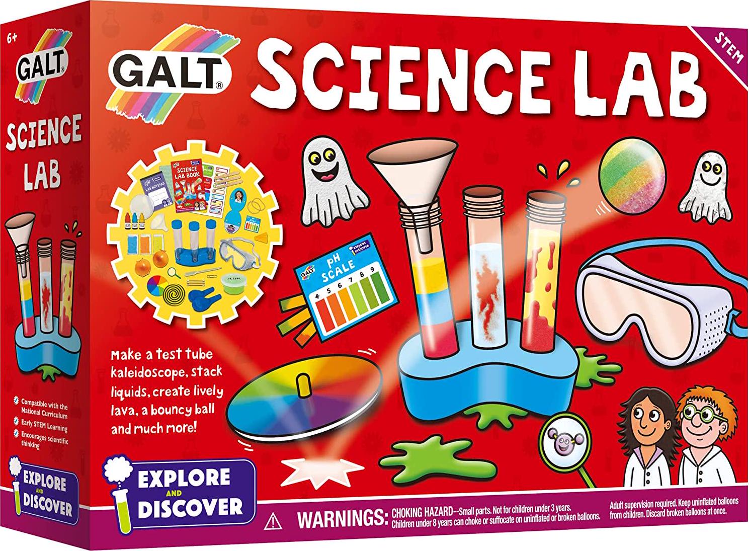 Galt, Galt Toys, Science Lab, Science Kit for Kids, Ages 6 Years Plus