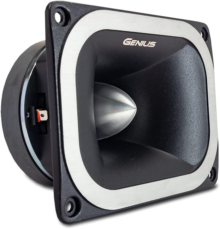 Genius, Genius GPRO-T01 1.5 300 Watts-Max Tweeter Car Audio Aluminium Diaphragm 4-Ohms