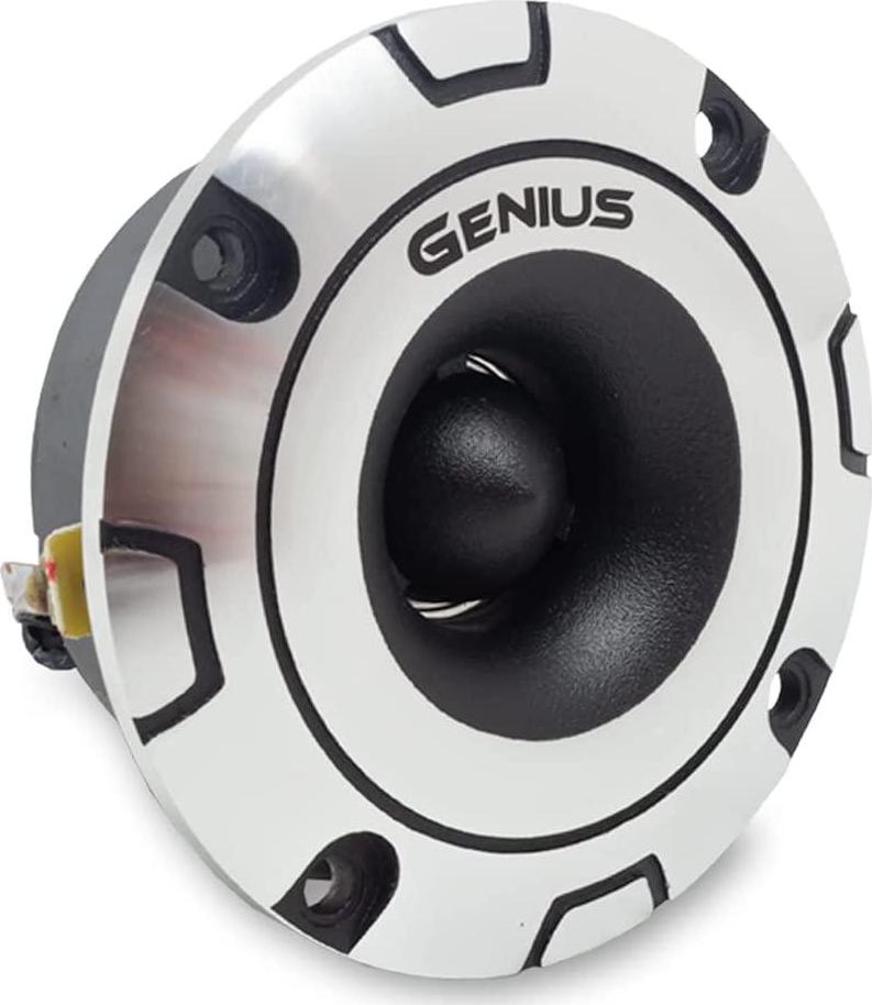 Genius, Genius GPRO-T08 1 100 Watts-Max Tweeter Car Audio Aluminium Diaphragm 4-Ohms