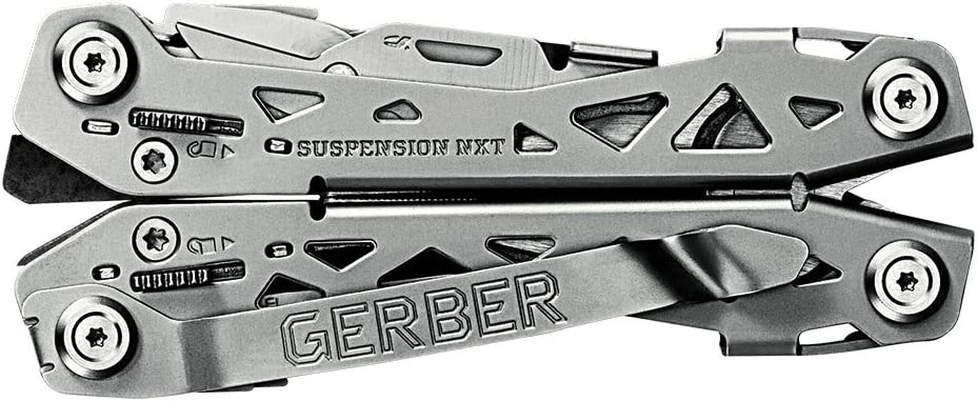 Gerber Gear, Gerber Gear 30-001364N Suspension-Nxt, 15-In-1 Multitool Knife, Needle Nose Pliers Pocket Knife with Pocket Clip, EDC Gear, Steel
