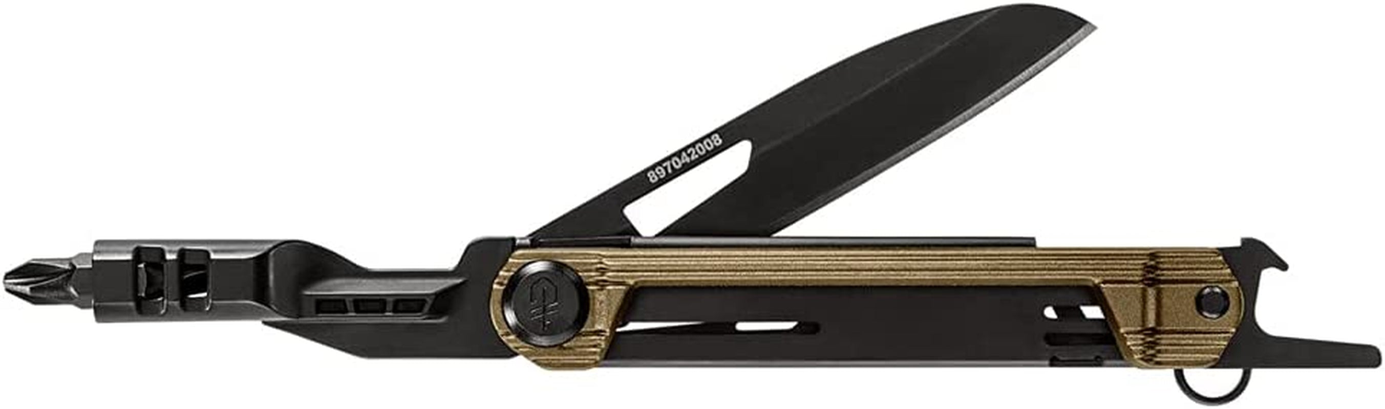 Gerber Gear, Gerber Gear Armbar Slim Drive, Pocket Knife Multitool with Screwdriver, Burnt Bronze
