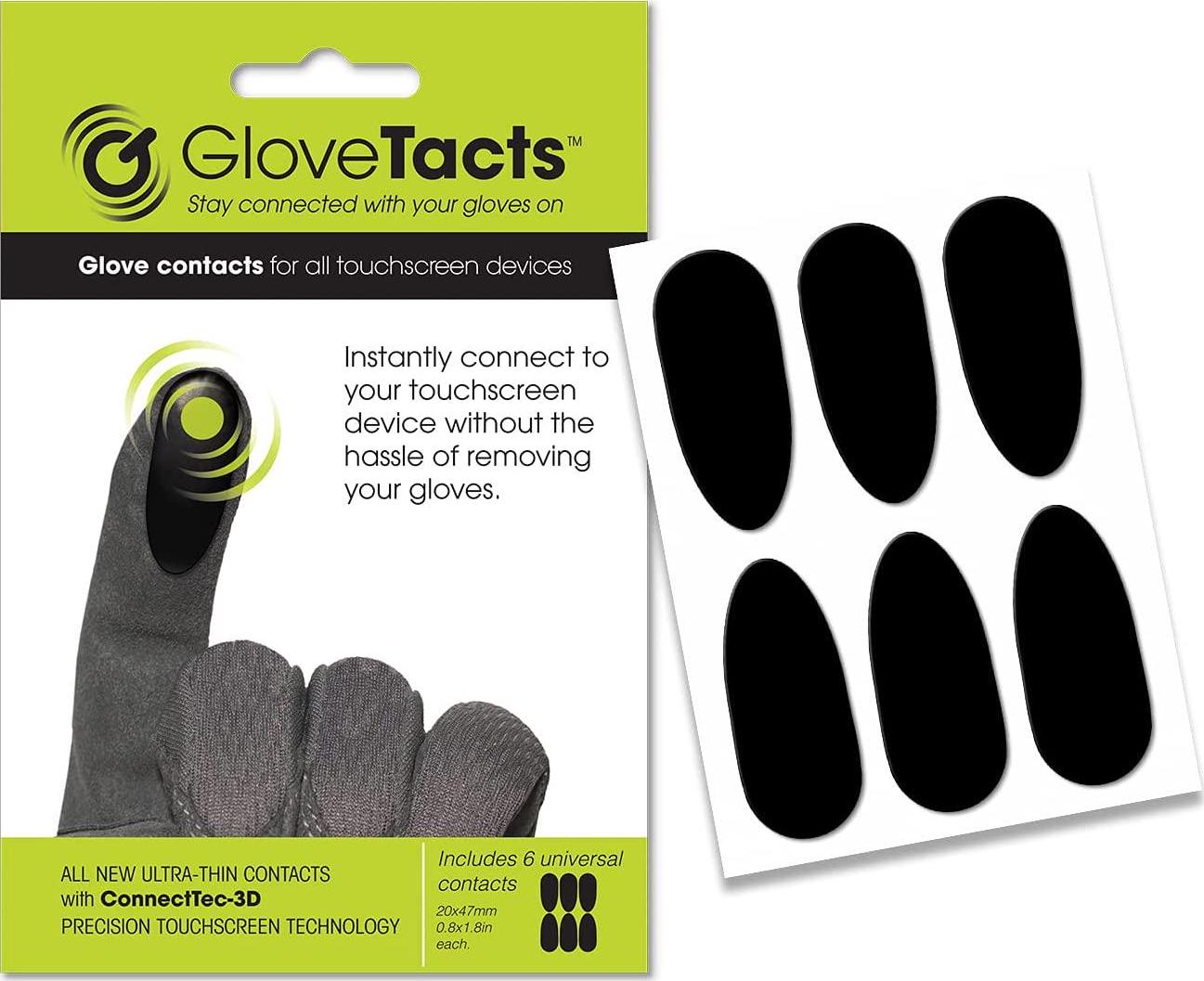 GloveTacts, GloveTacts Ultra Thin Conductive Touch Screen Stickers for Gloves