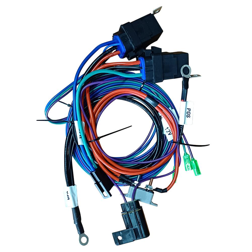 goodfind68, Goodfind68 New Wiring Harness Assembly Compatible with Marine CMC/TH Tilt Trim Unit Jack Plate #7014G ALTBET Wiring Cable Harness