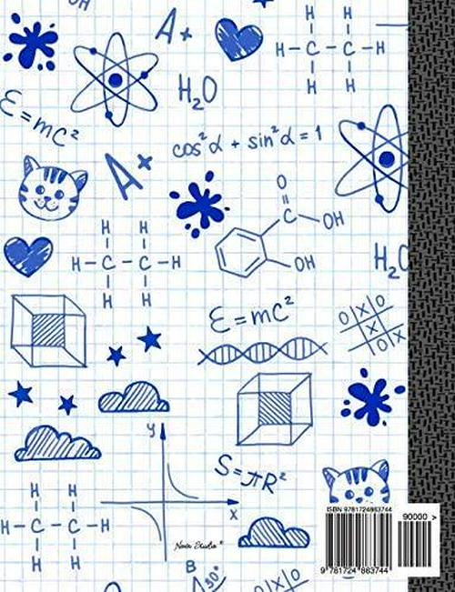 Nova Studio (Author), Graph Paper Notebook, Quad Ruled 5 squares per inch: Math and Science Composition Notebook for Students (Graph paper notebooks)