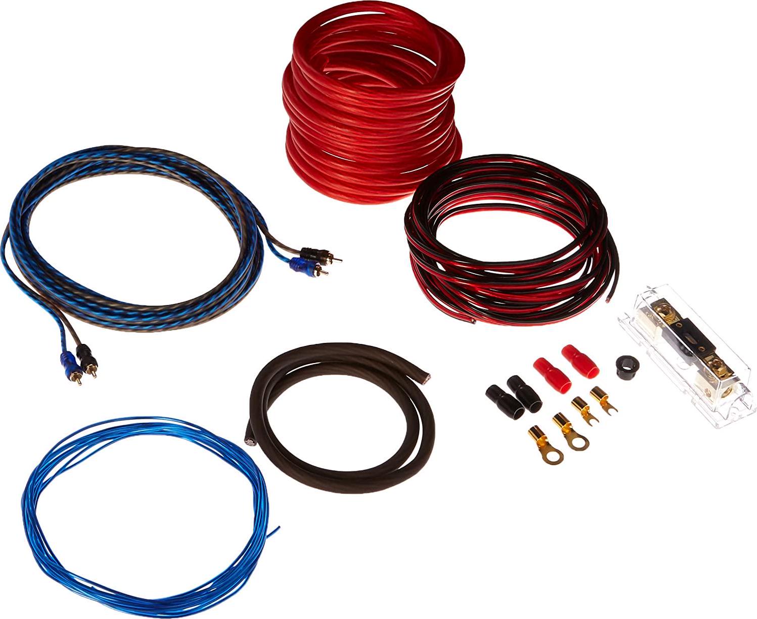 Unknown, Gravity GR-KIT4ANLR 4 Gauge Amplifier Installation ANL Kit with High Performance RCA and Speaker Wire