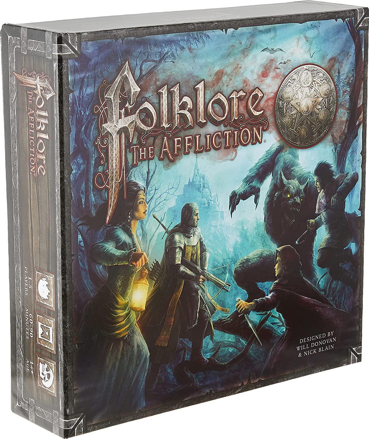 GreenBrier Games, GreenBrier Games Folklore The Affliction Board Game, Multi-Colored