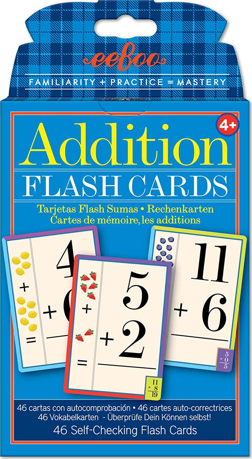 eeBoo, eeBoo Addition Flash Cards